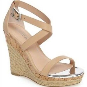 Nude Wedges
